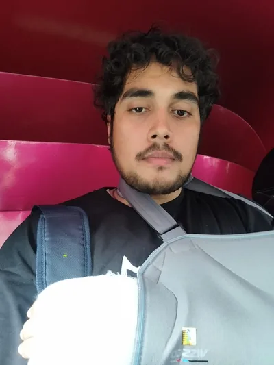 Shubhamraj at IMC 2025 with broken hand from MMA sparring, still delivered the best use case